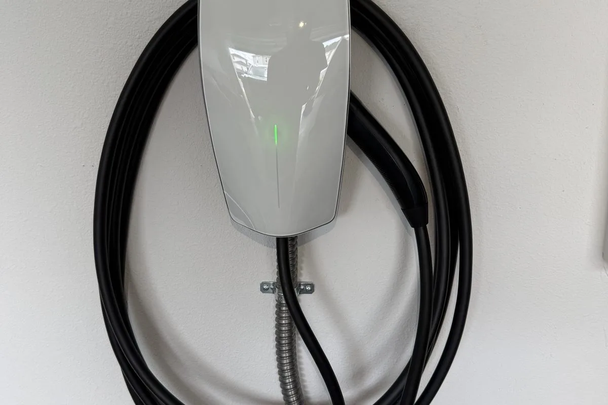 Tesla wall connector installation for GMC Sierra EV in Saddle Oaks, Jacksonville FL