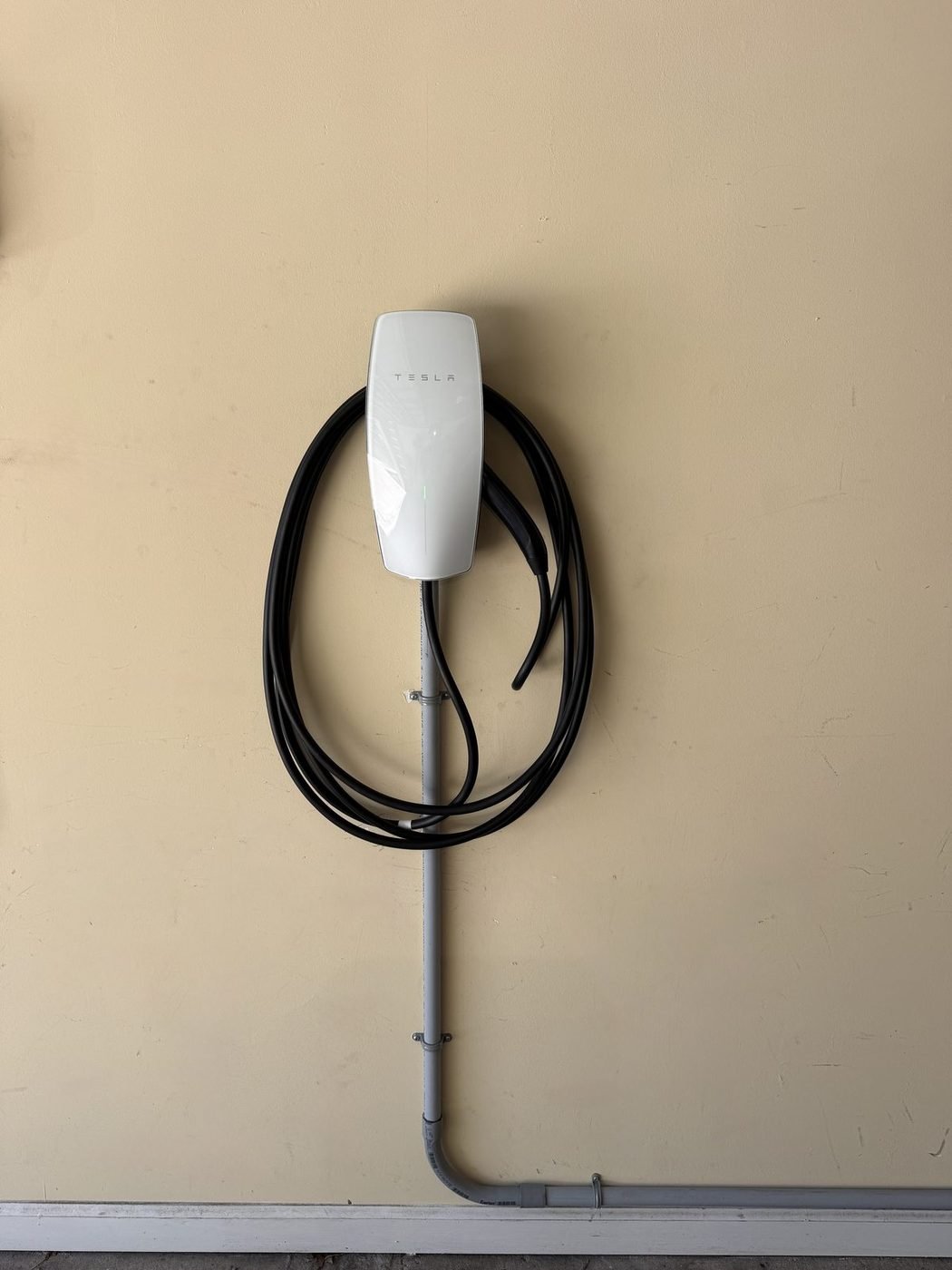 Tesla Wall Connector installed by Pure Power Electrical in Bartram Springs, Jacksonville, FL